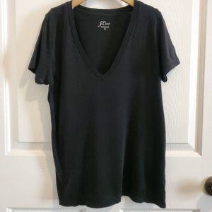 J. Crew Black Supima Cotton T Shirt small